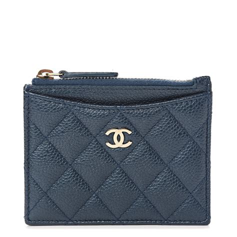 chanel card case replica|chanel zipped card holder.